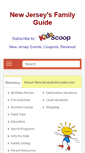 Mobile Screenshot of newjerseykidsguide.com